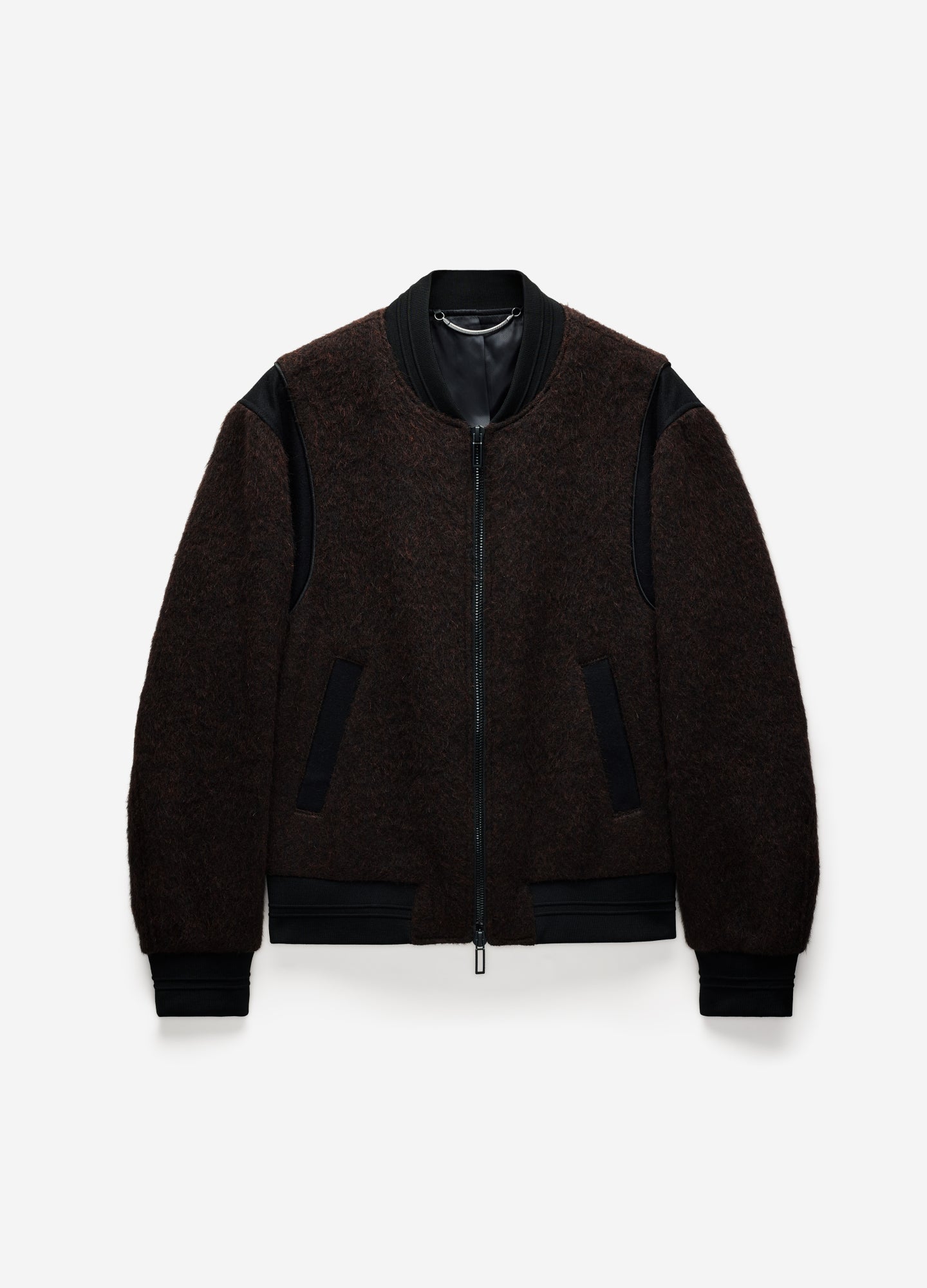 Brushed Varsity Bomber Mahogany