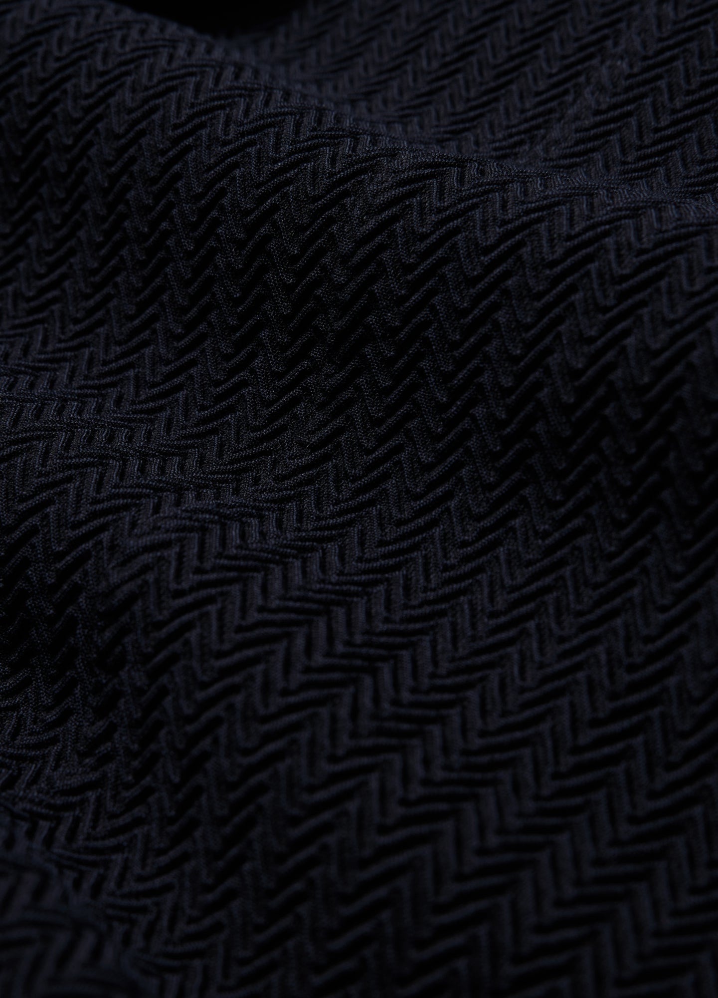 Herringbone Jacquard Blazer Navy