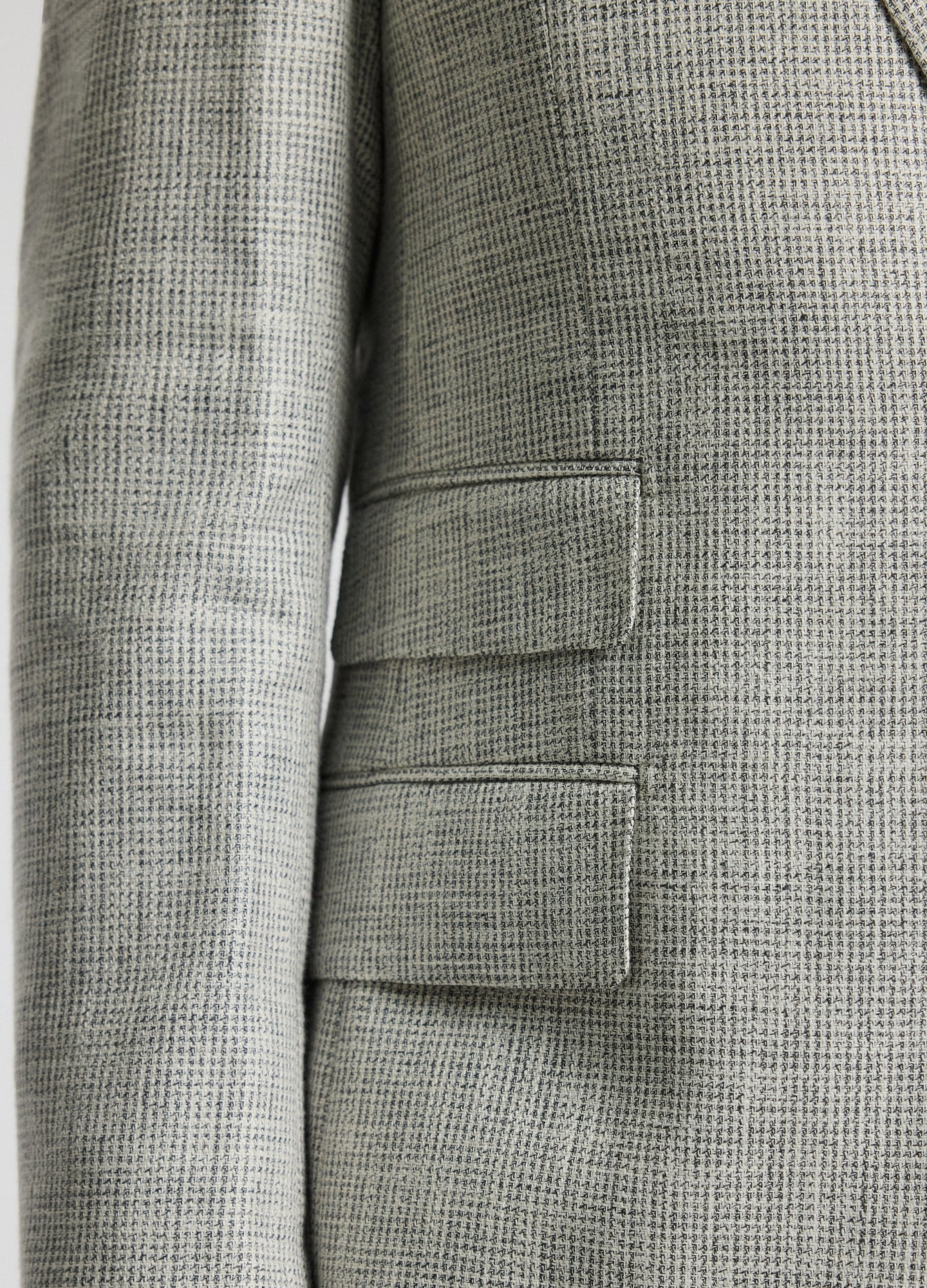 Flecked Blazer Silver