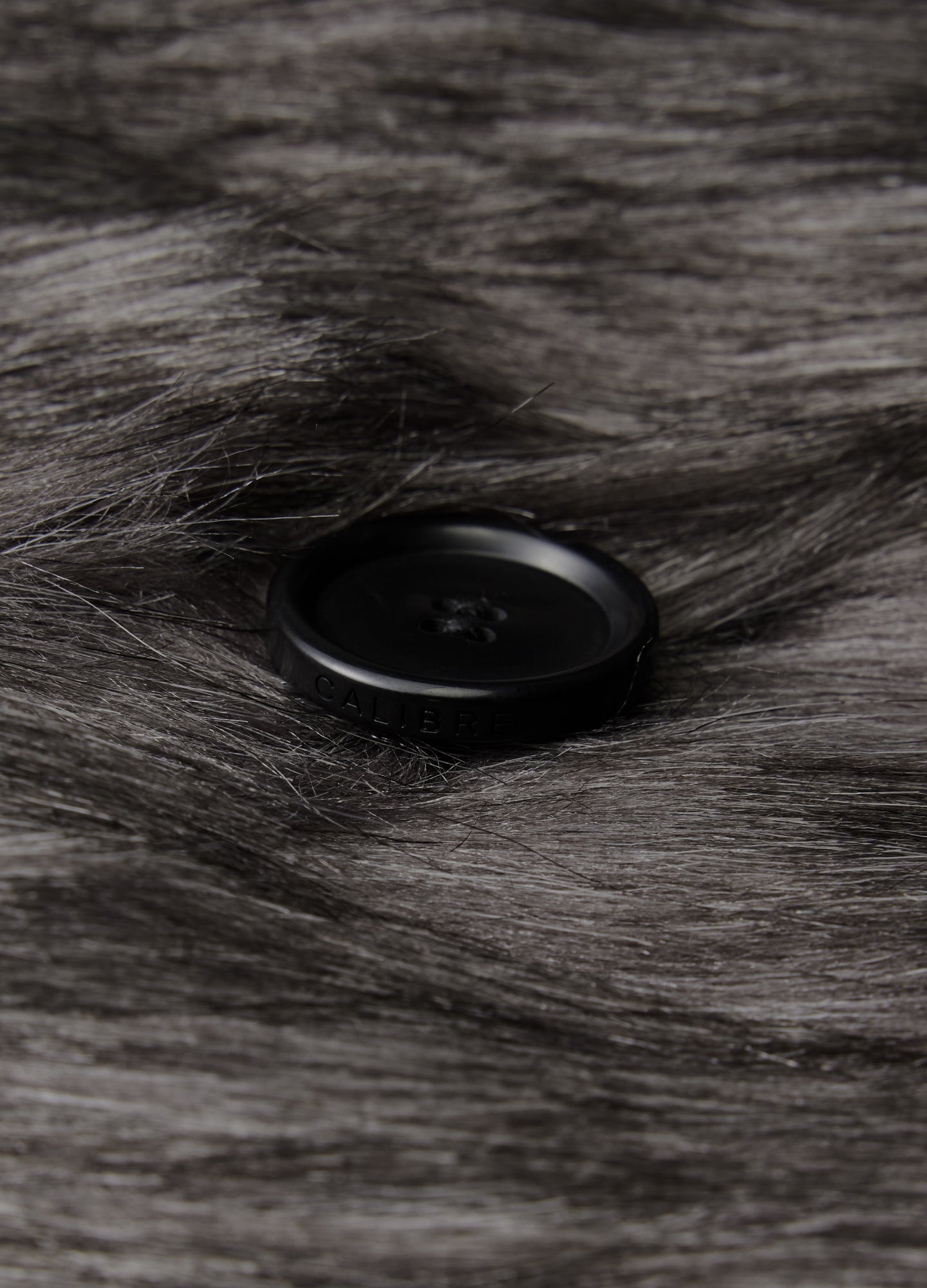 Faux Fur Coat Grey