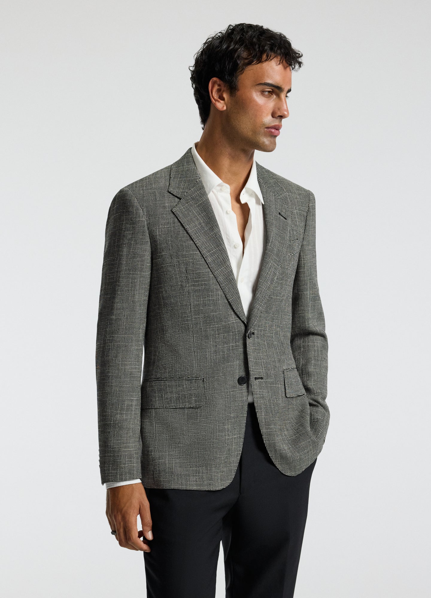 Gridmesh Blazer Basalt