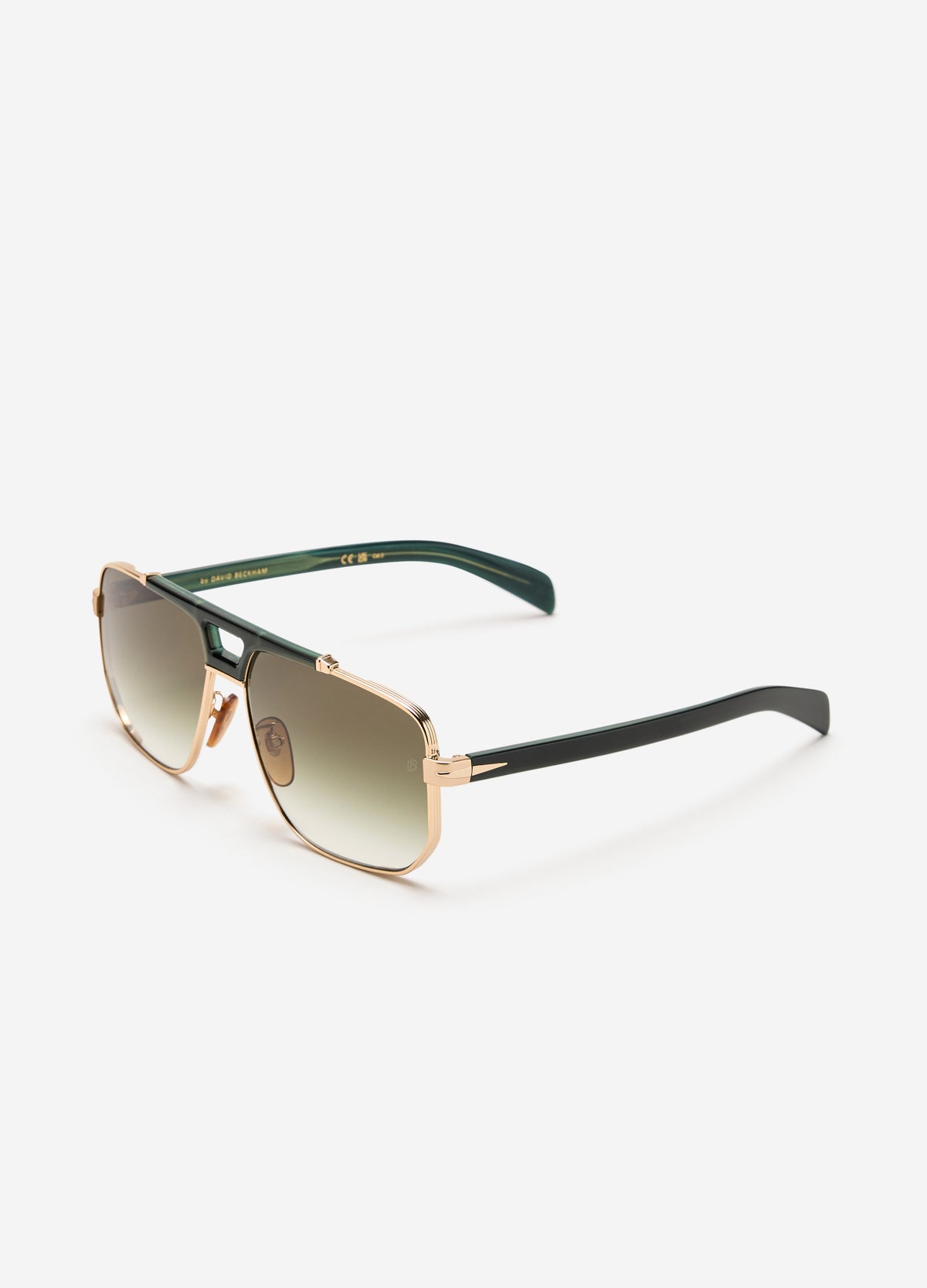 David Beckham Navigator Sunglasses Green Combo