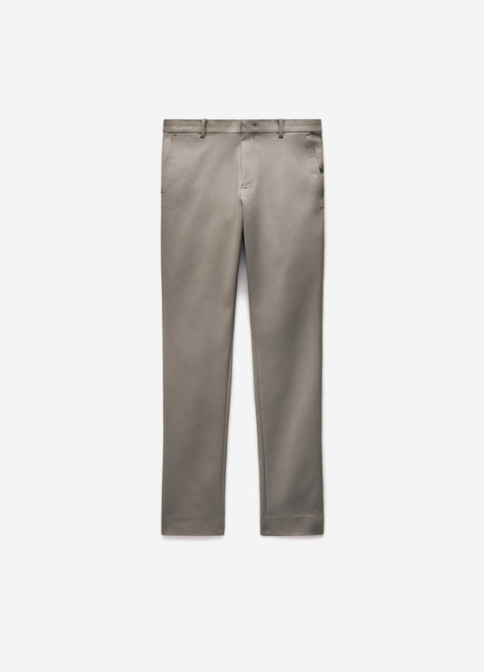 Tech Cotton Stretch Slim Pants Sepia
