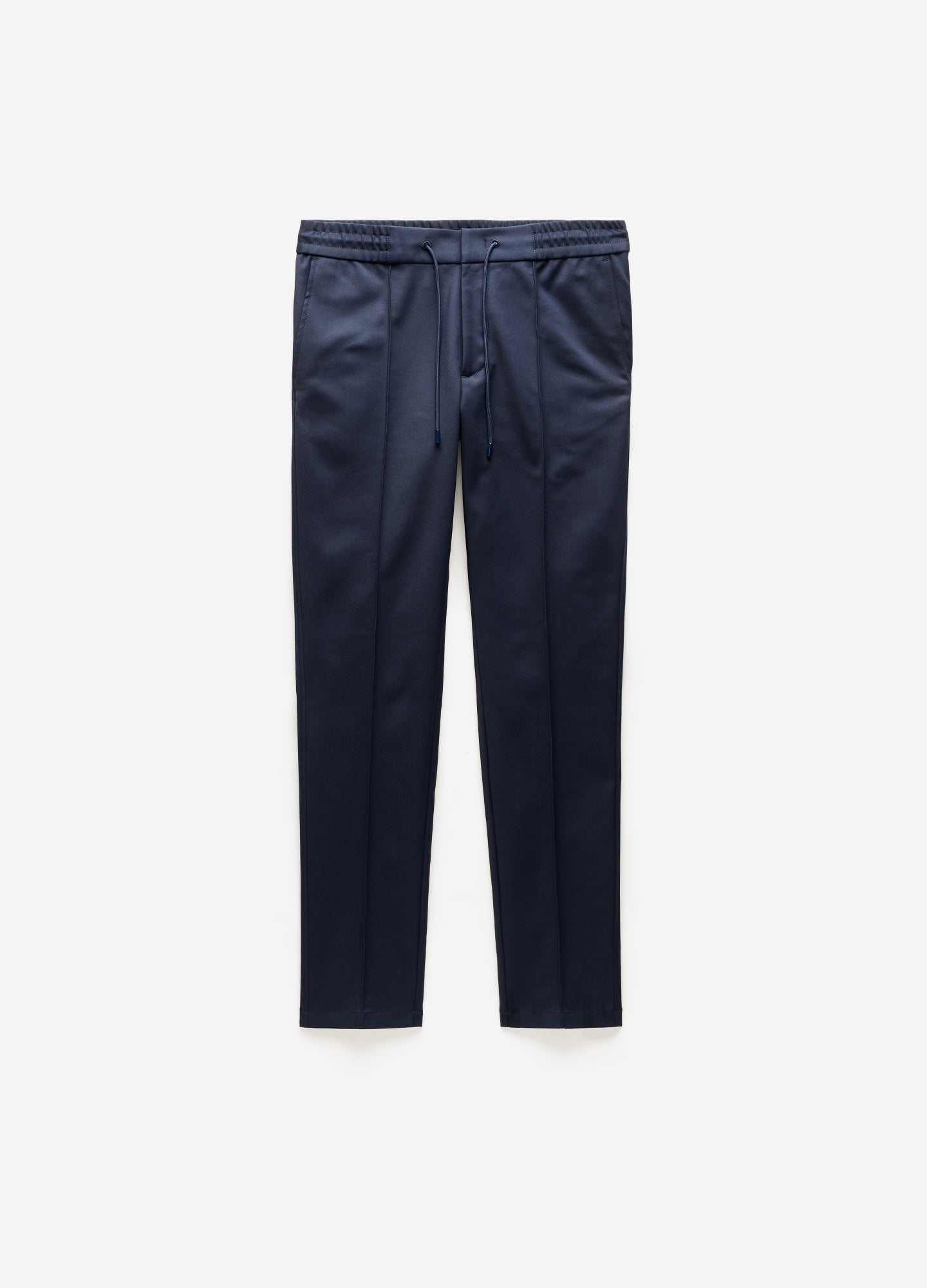 Tech Cotton Drawstring Pants Navy