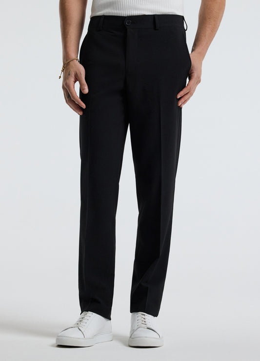 Tech Seersucker Pants Black