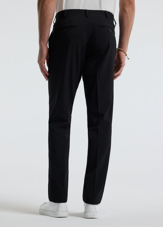 Tech Seersucker Pants Black