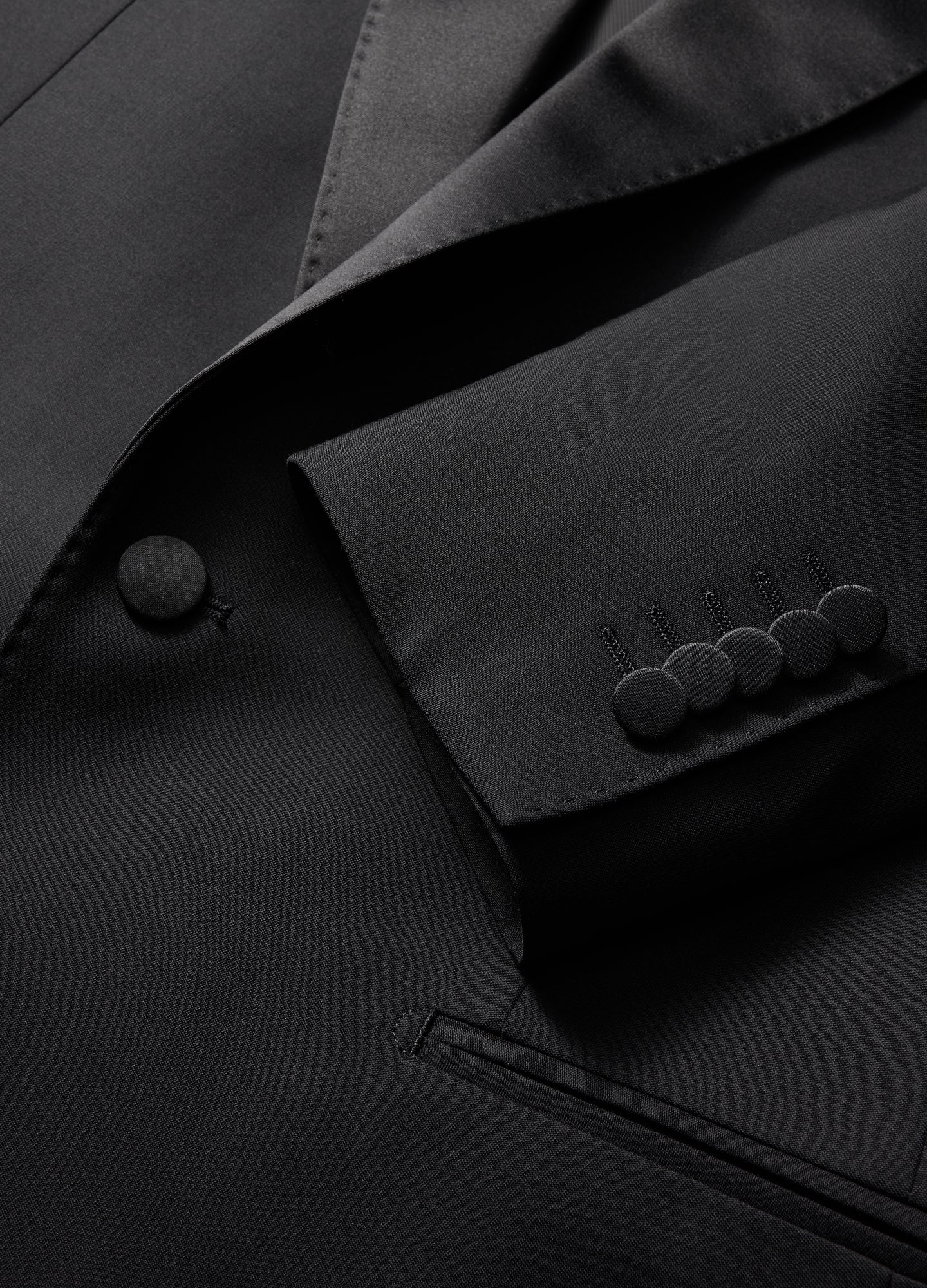Tuxedo Jacket Black