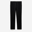 Wool Suit Pants Black
