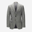 Glen Check Suit Jacket Grey