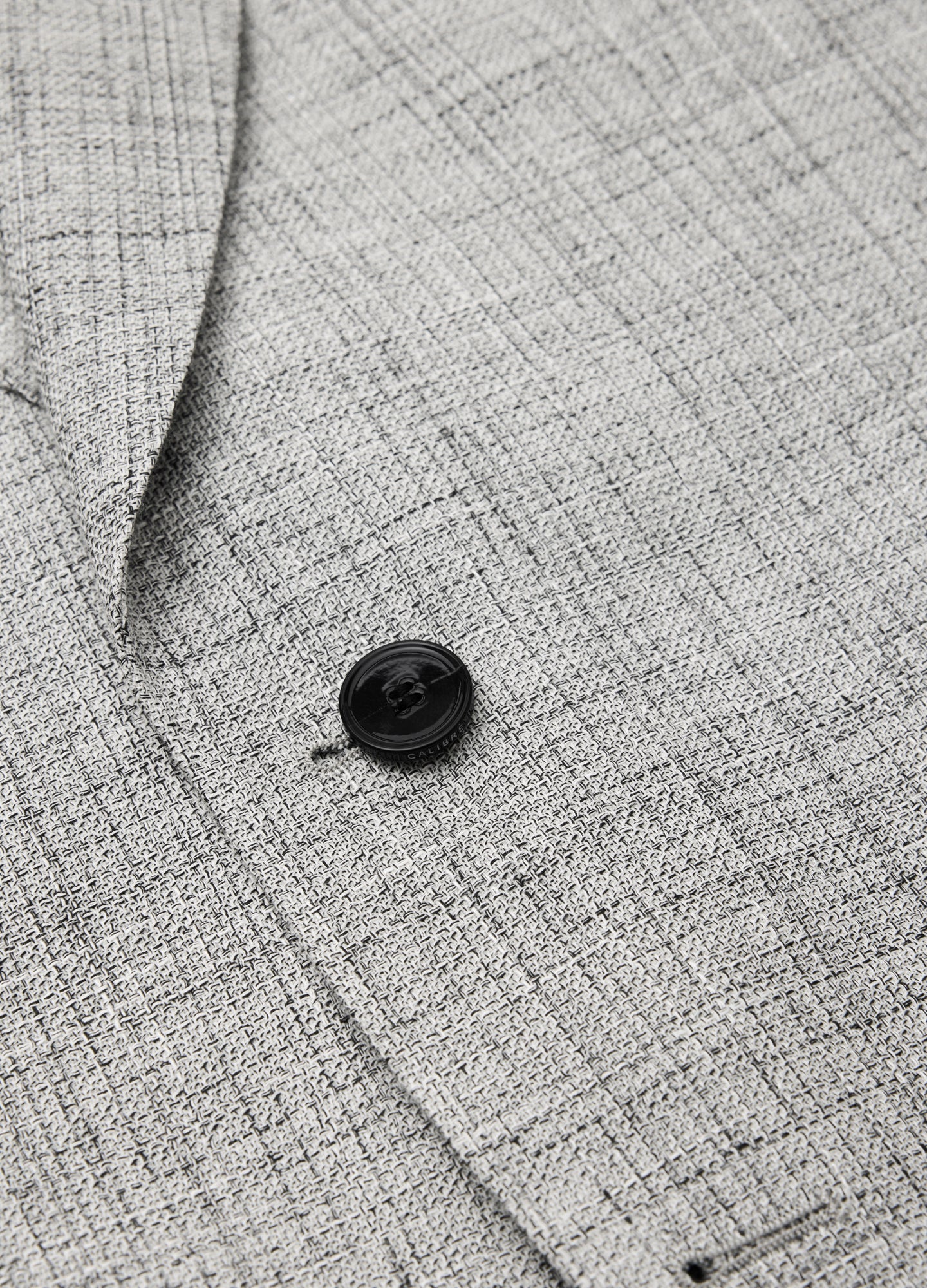 Crossweave Suit Jacket Silver