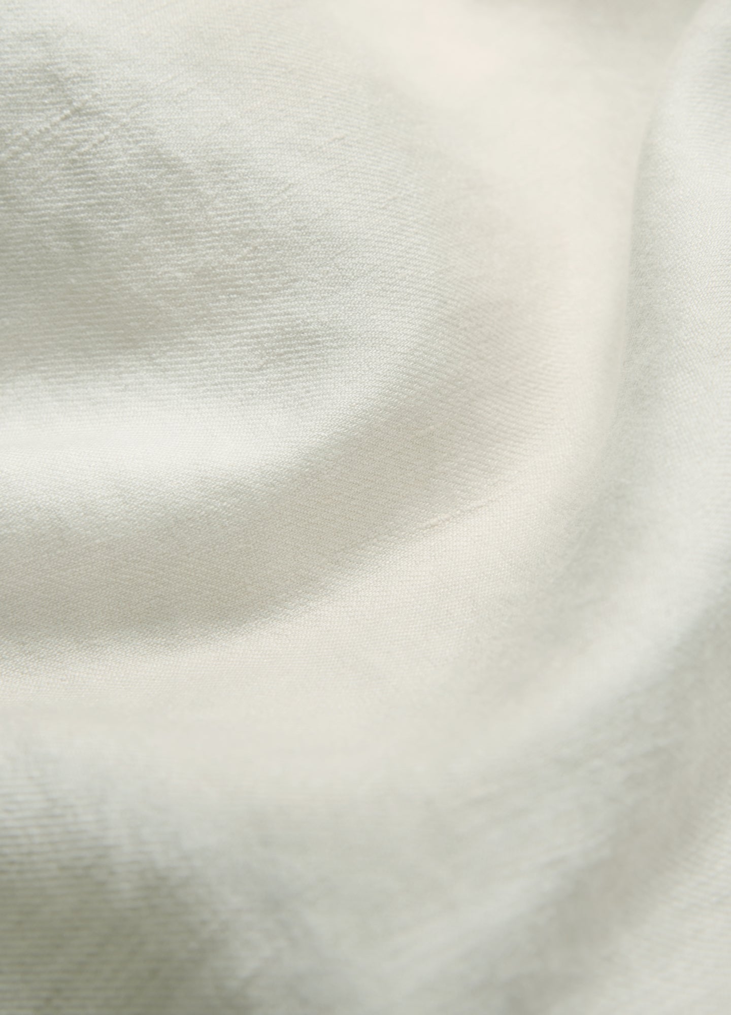 Washed Stretch Linen Short Sleeved Shirt Ivory