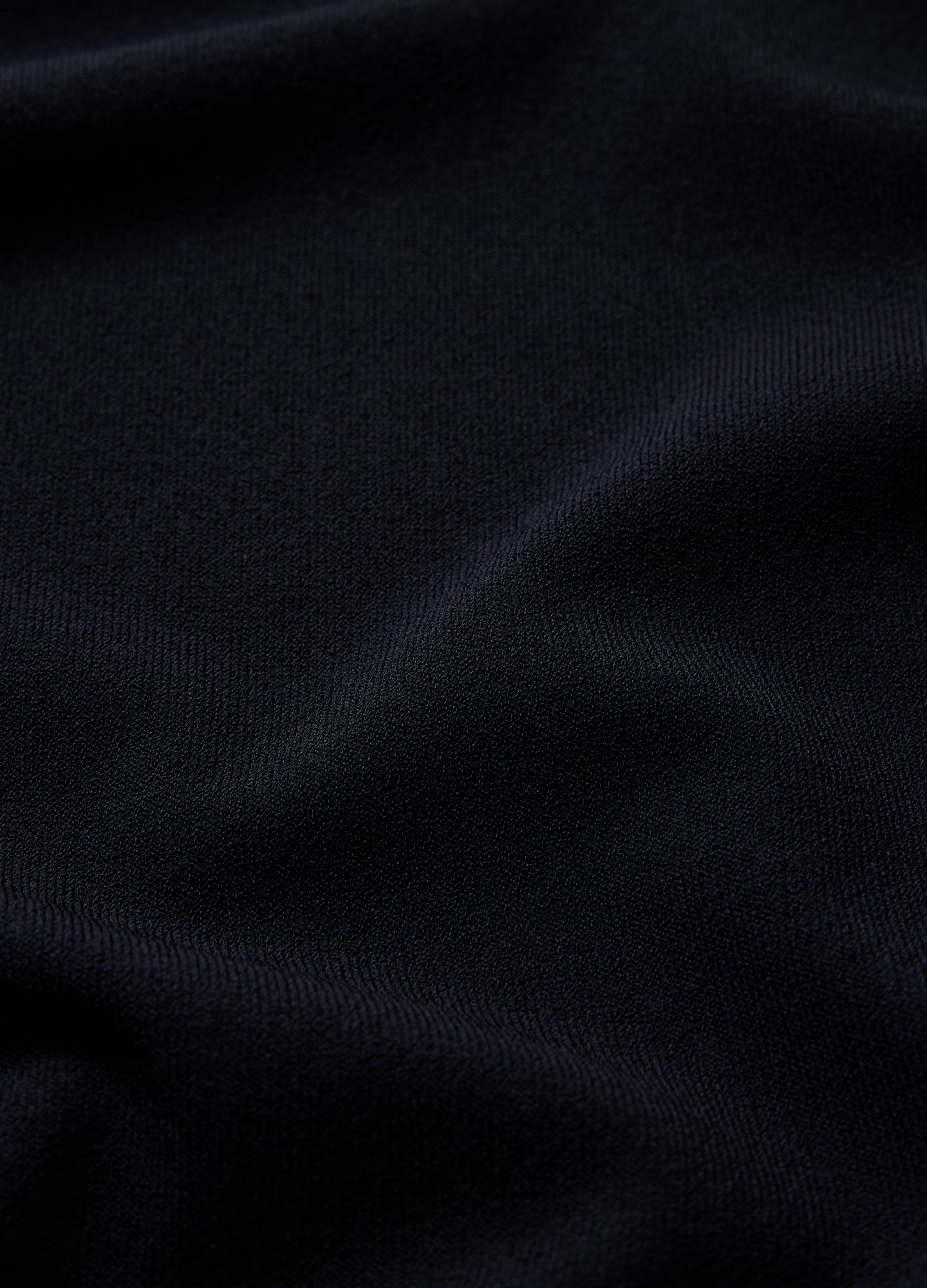 Stripe Cuff Tech T-shirt Navy