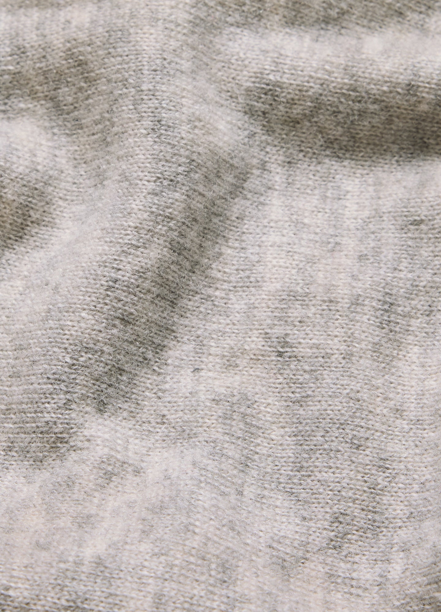 Ultra Fine Merino Wool Sweater Silver