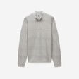 Quarter Zip Sweater Silver
