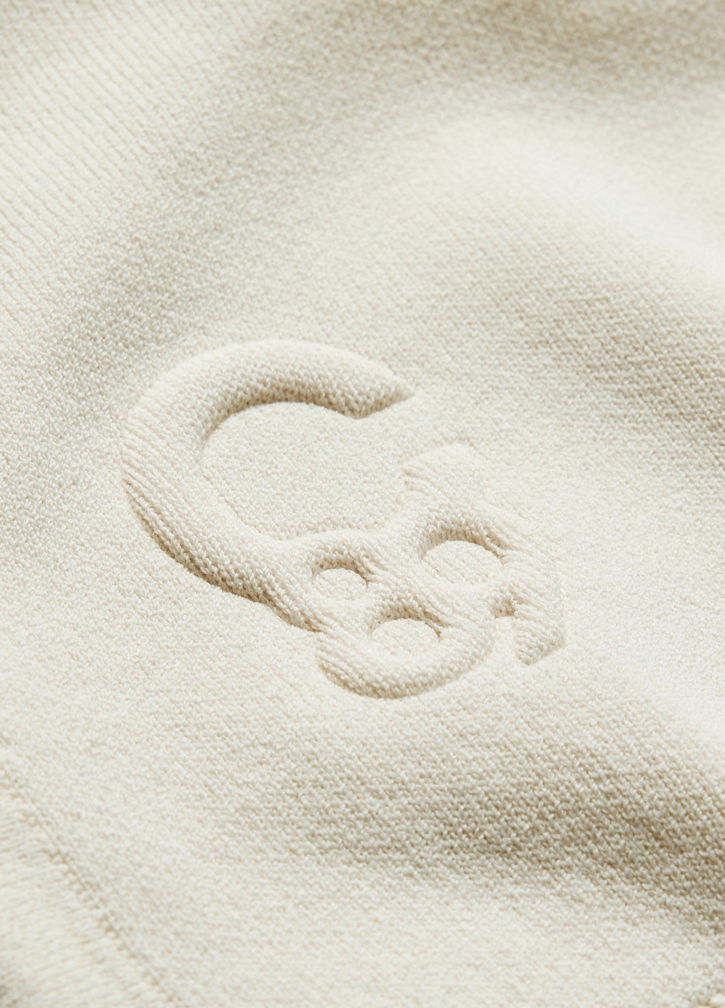 Relaxed Crew Neck Sweater Bone