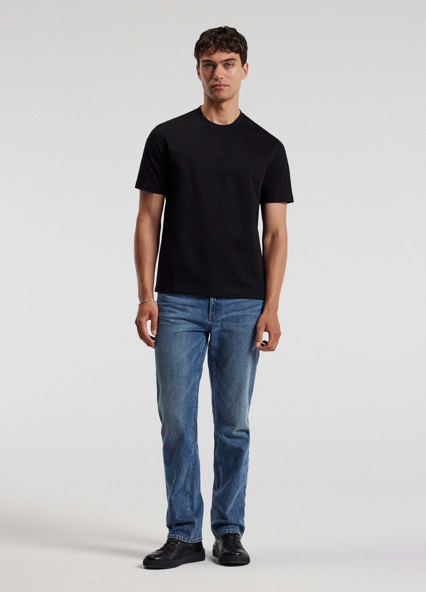 Relaxed Crew T-Shirt Black