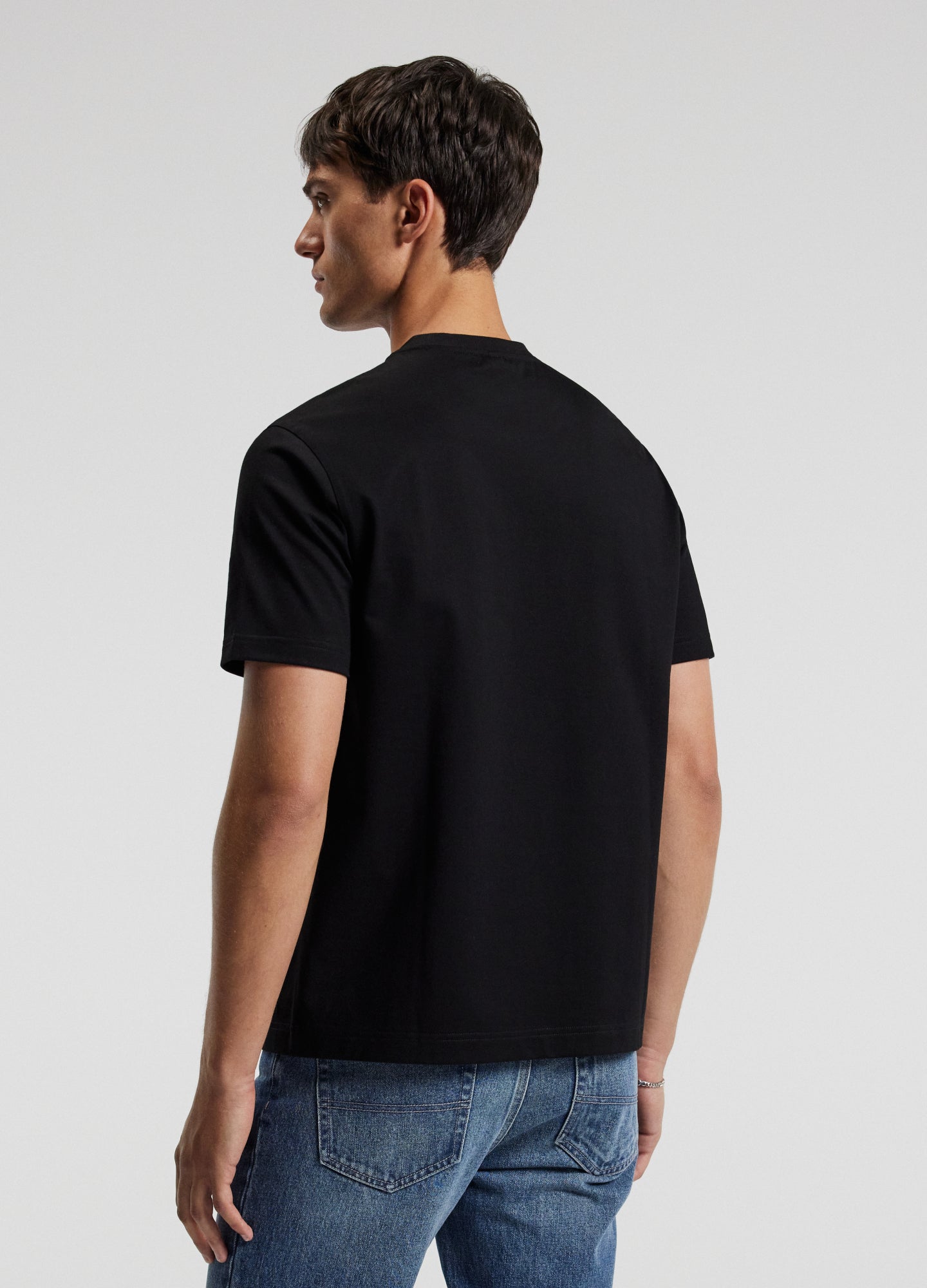 Relaxed Crew T-Shirt Black