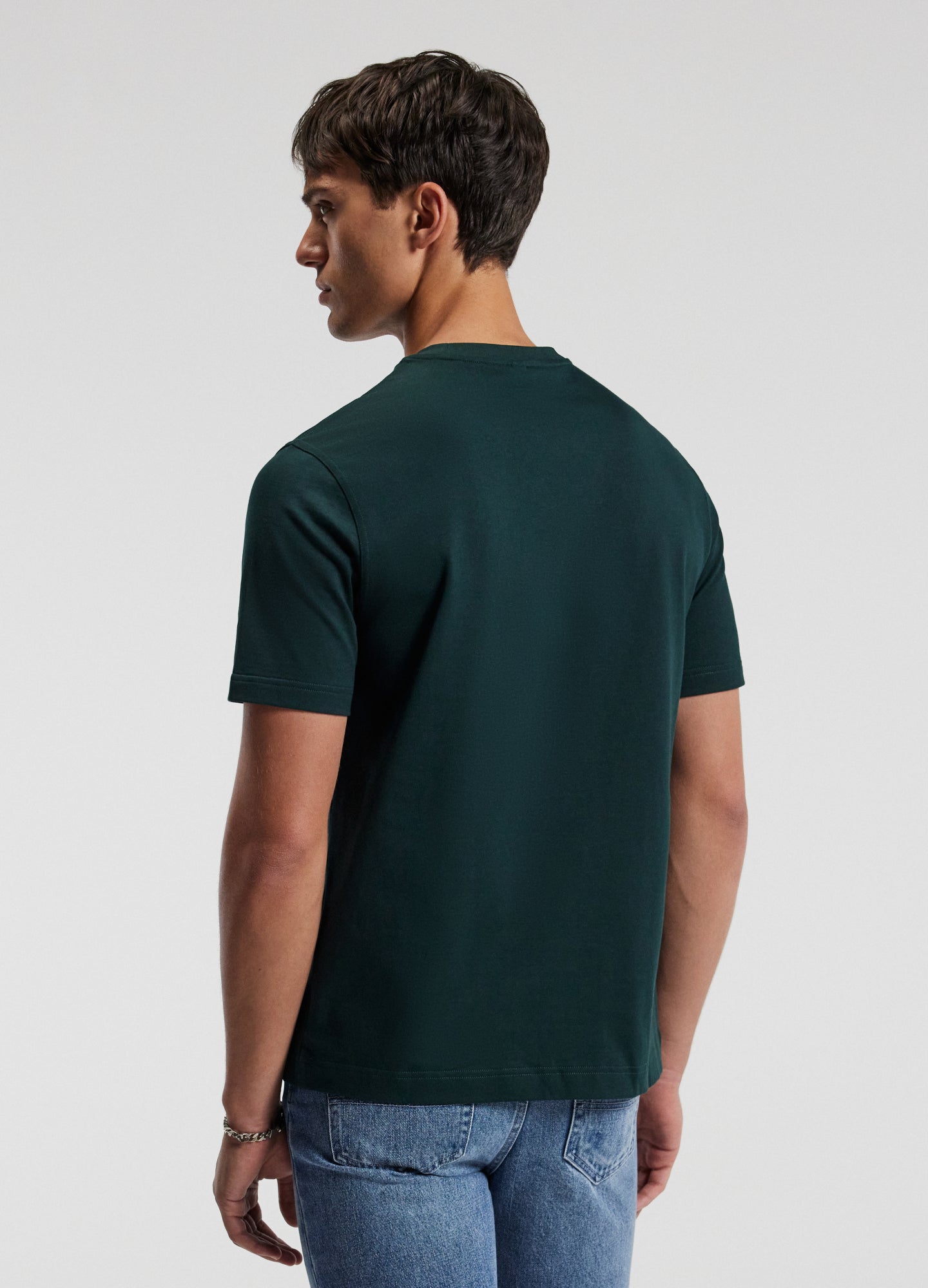 Relaxed Crew T-Shirt Bottle Green