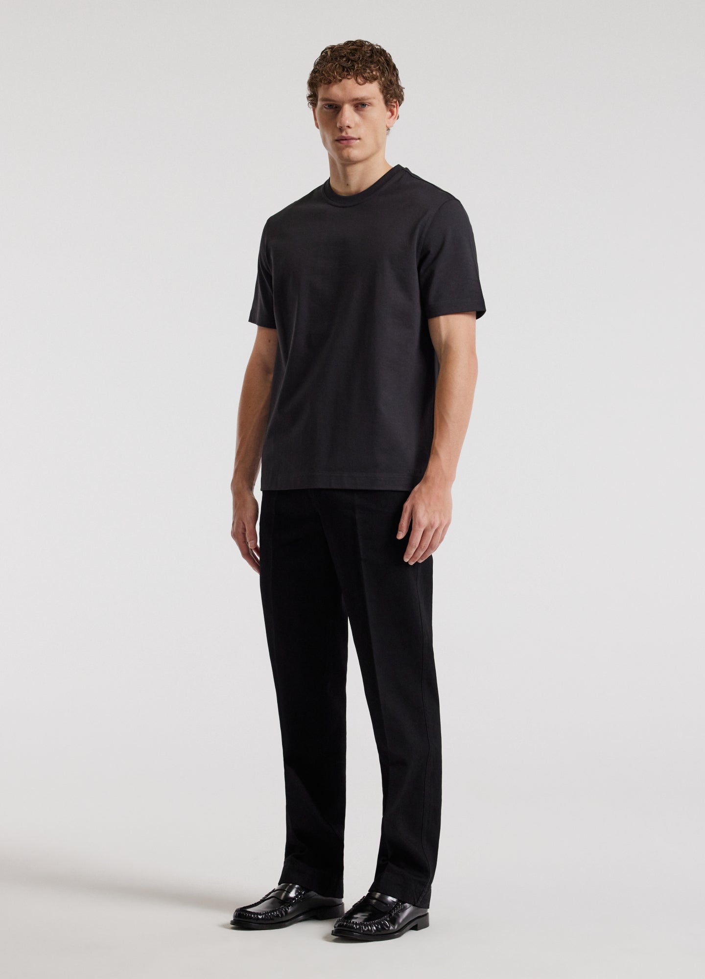 Relaxed Crew T-shirt Iron