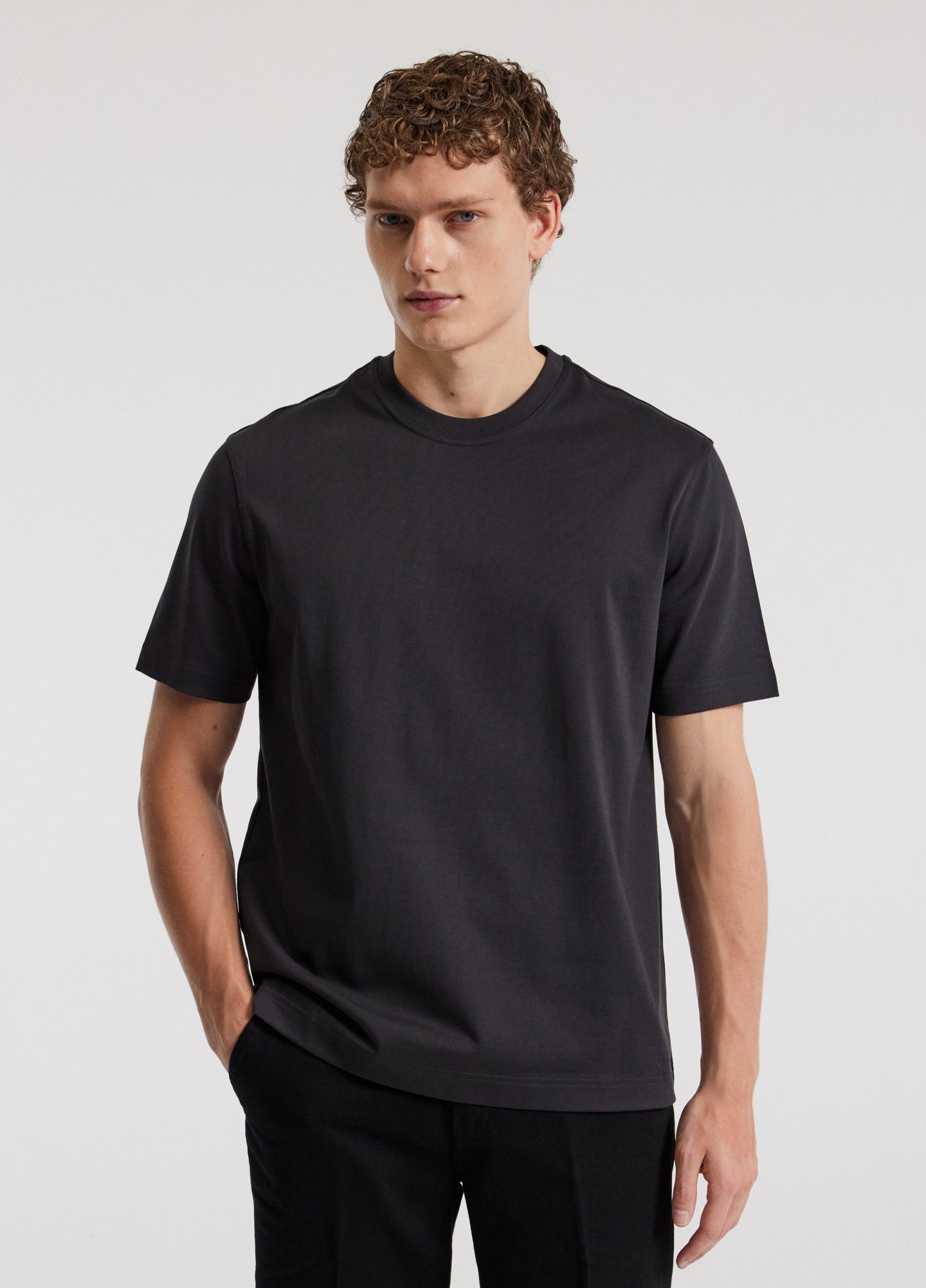 Relaxed Crew T-shirt Iron