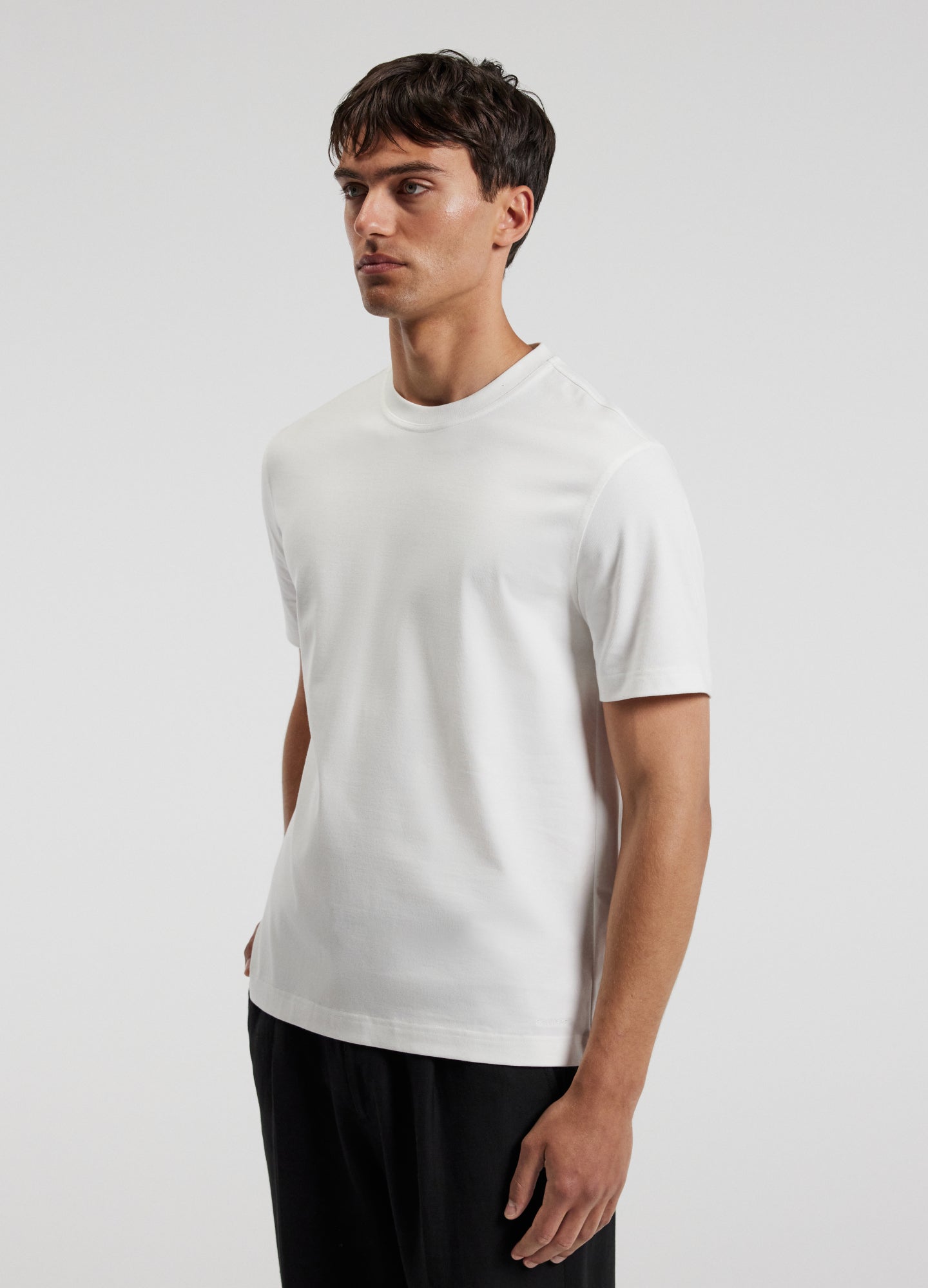 Relaxed Crew T-Shirt Off White