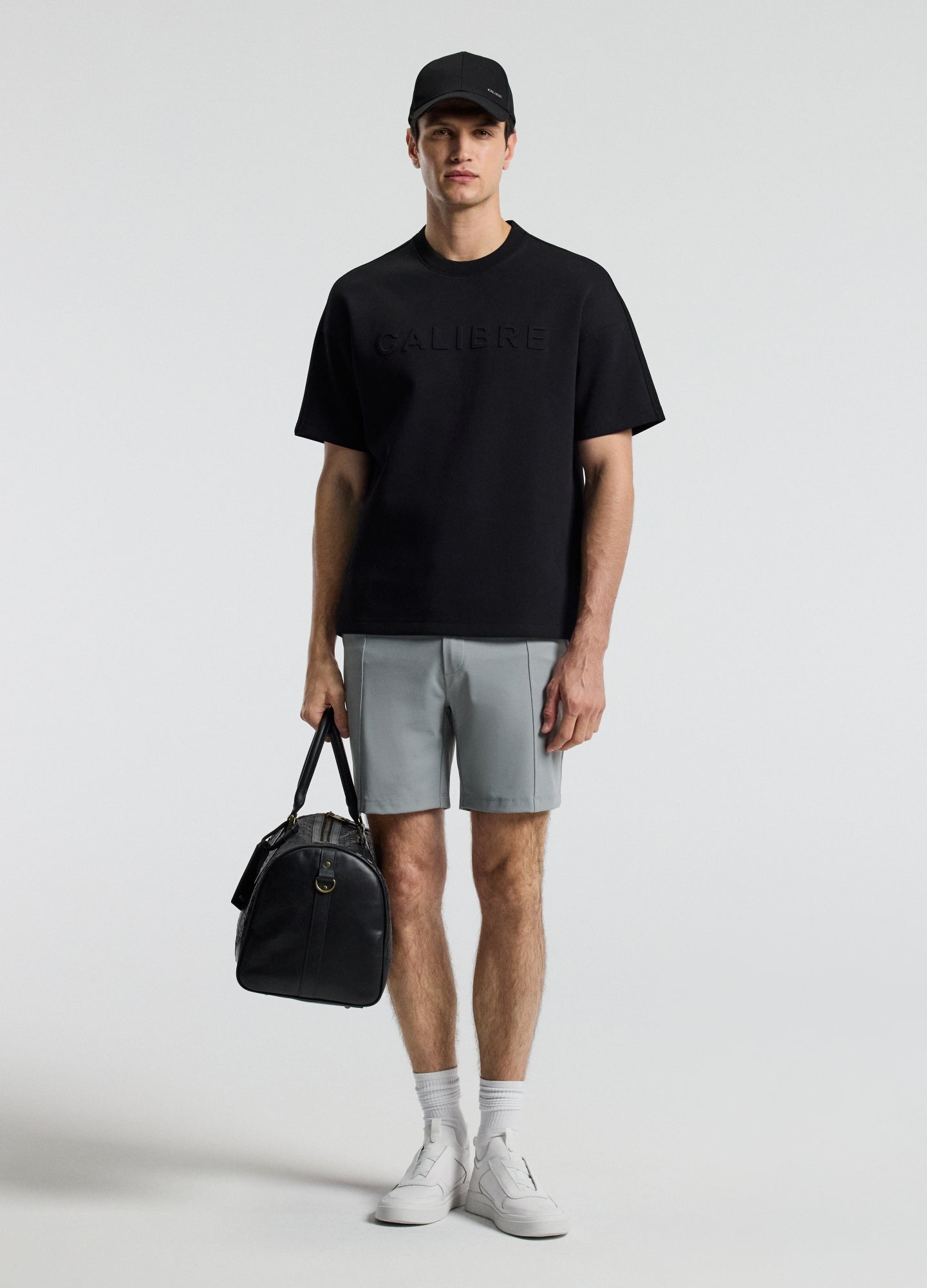 Short Sleeve Logo Sweat Black