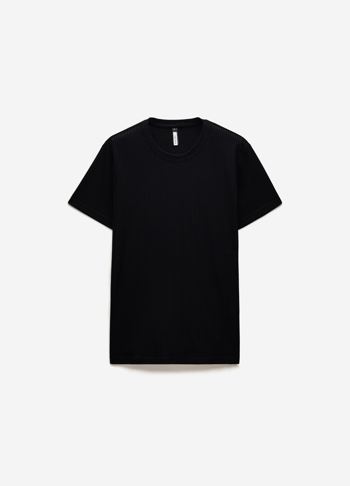 Ribbed T-Shirt Black