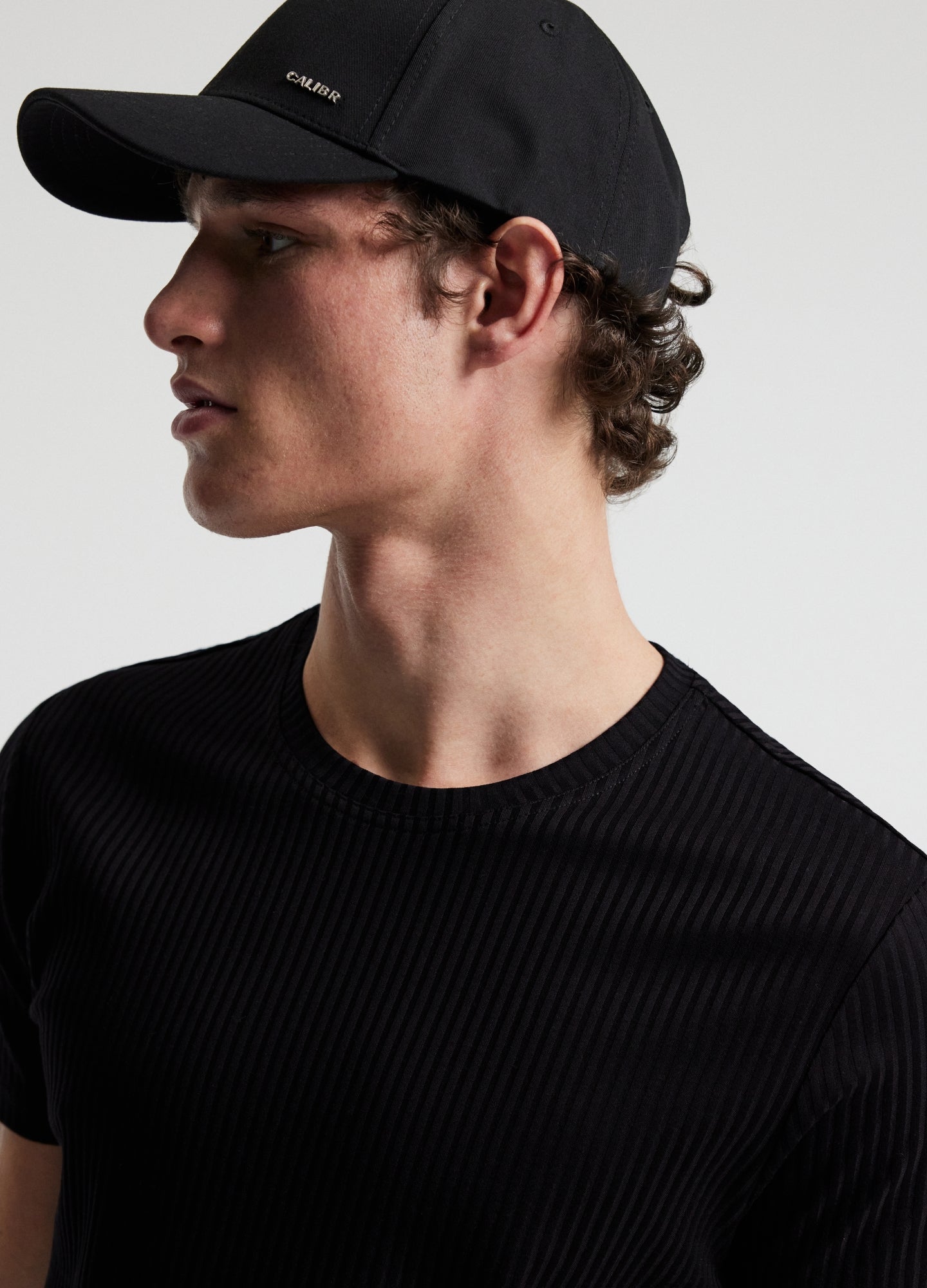 Ribbed T-Shirt Black
