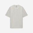 Loose Fit Crepe T-shirt Light Grey