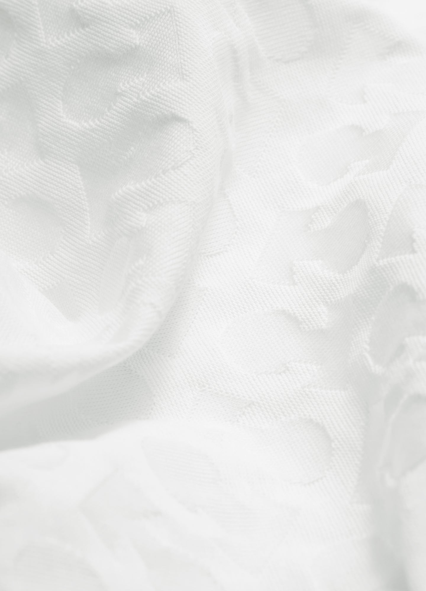 CALIBRE Jacquard T-shirt White