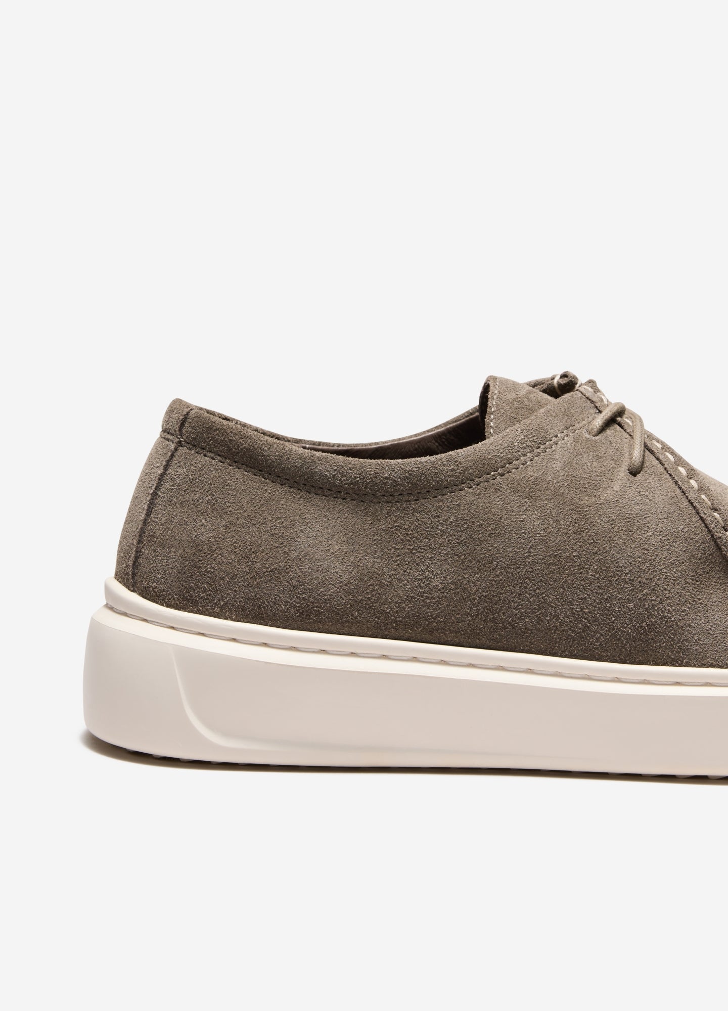 Suede Deck Shoe Grey