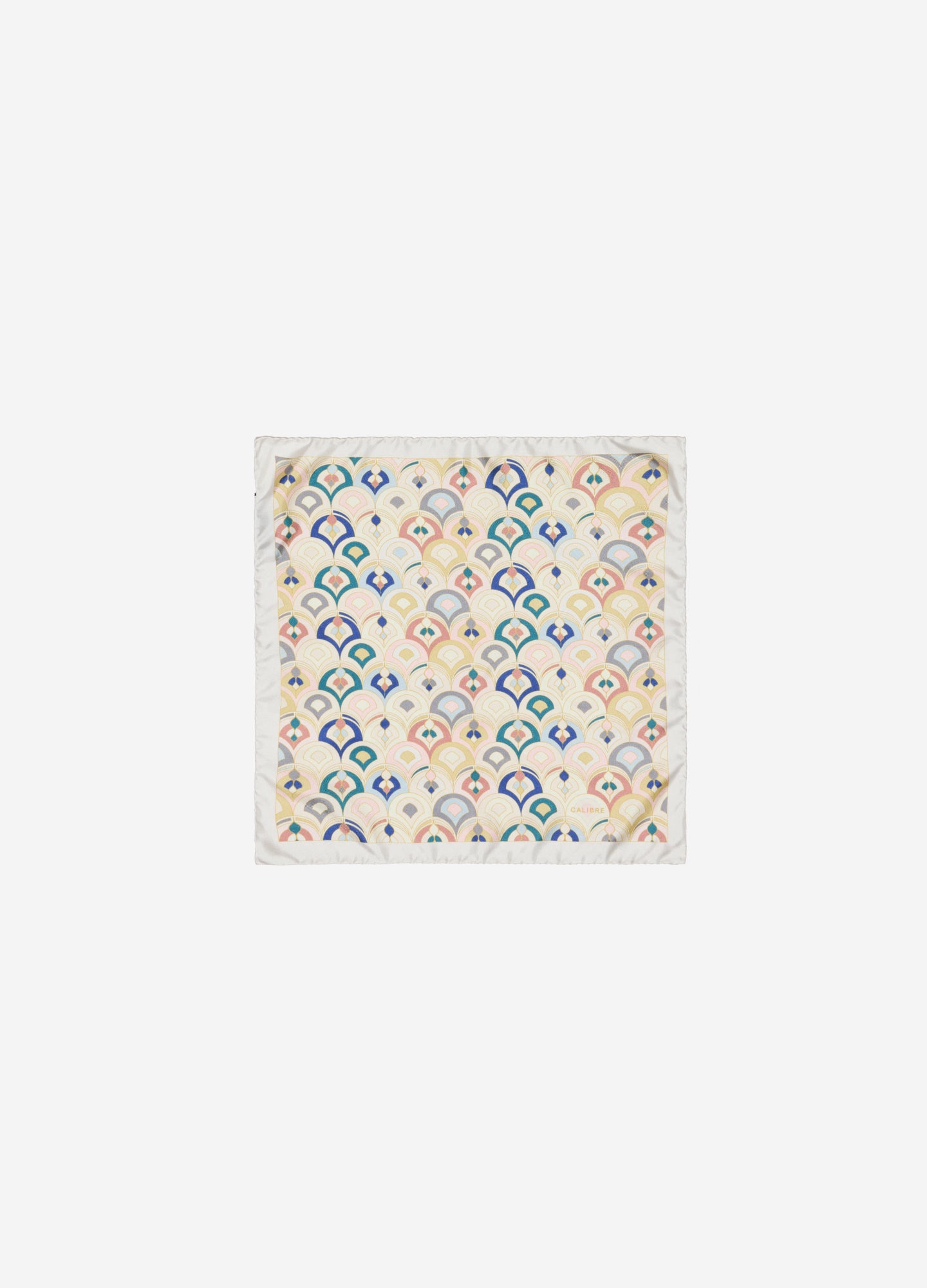 Pastel Parlor Pocket Square Cream Combo