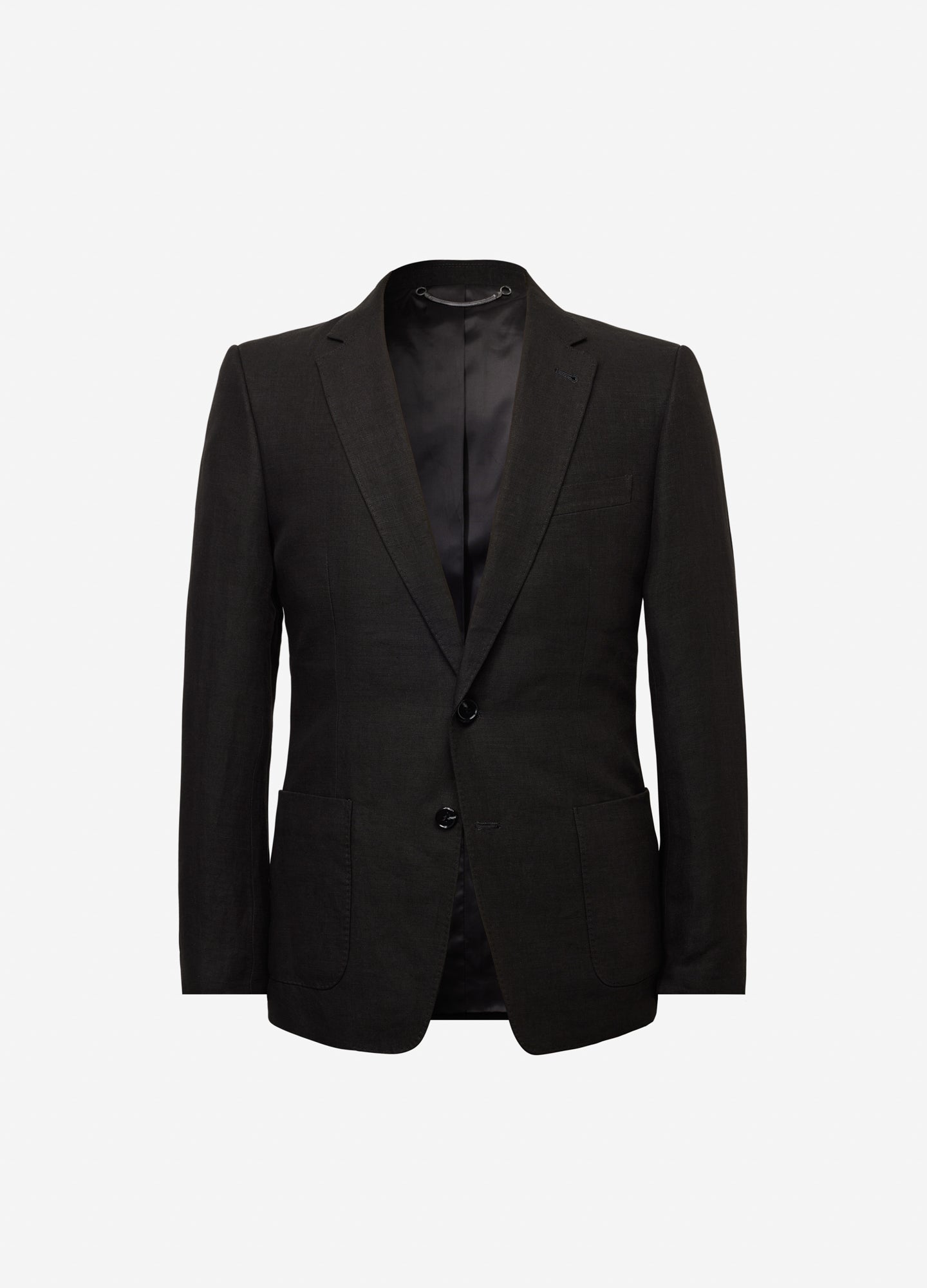 Soft Linen Blazer Black Calibre Menswear