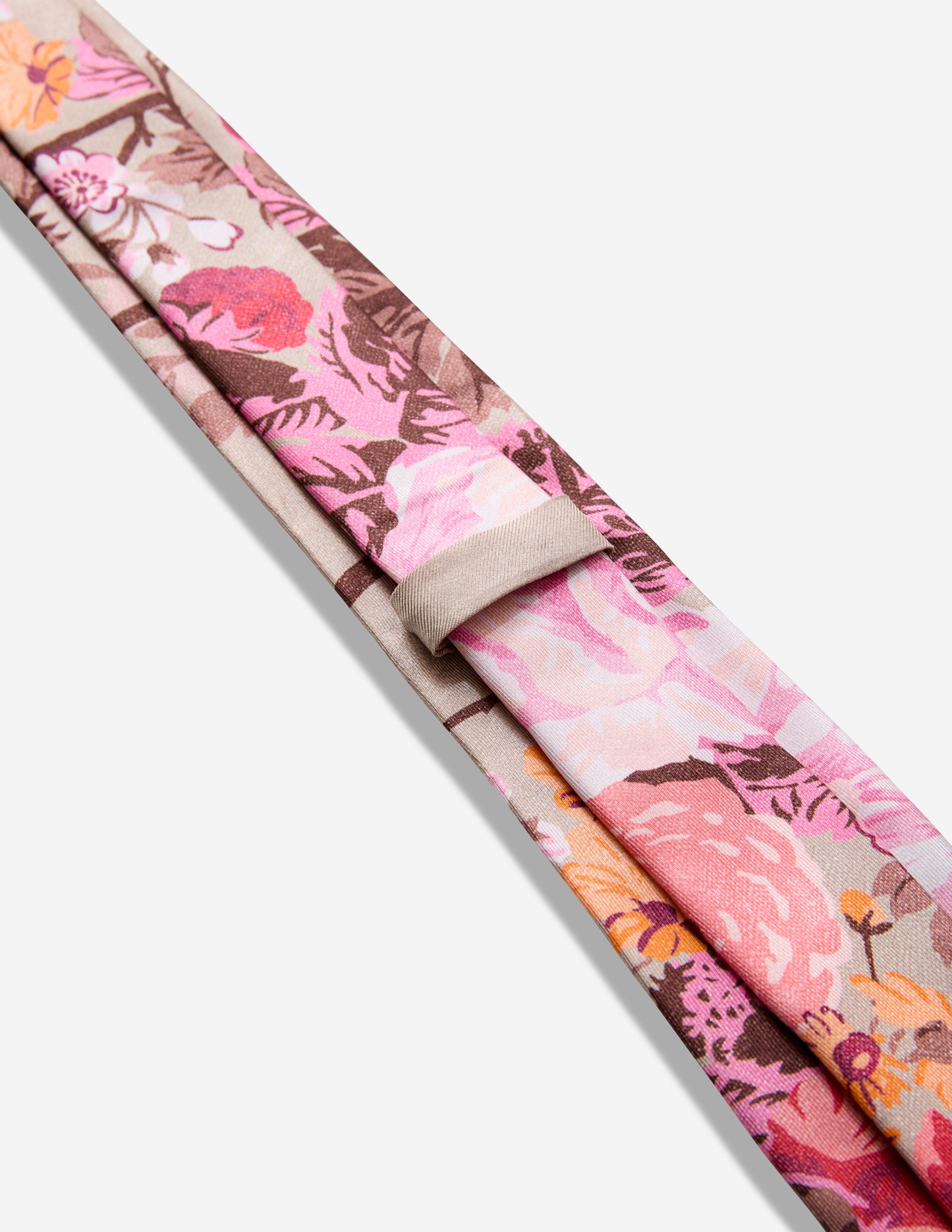 Thorny Grove Skinny Tie Pink Combo