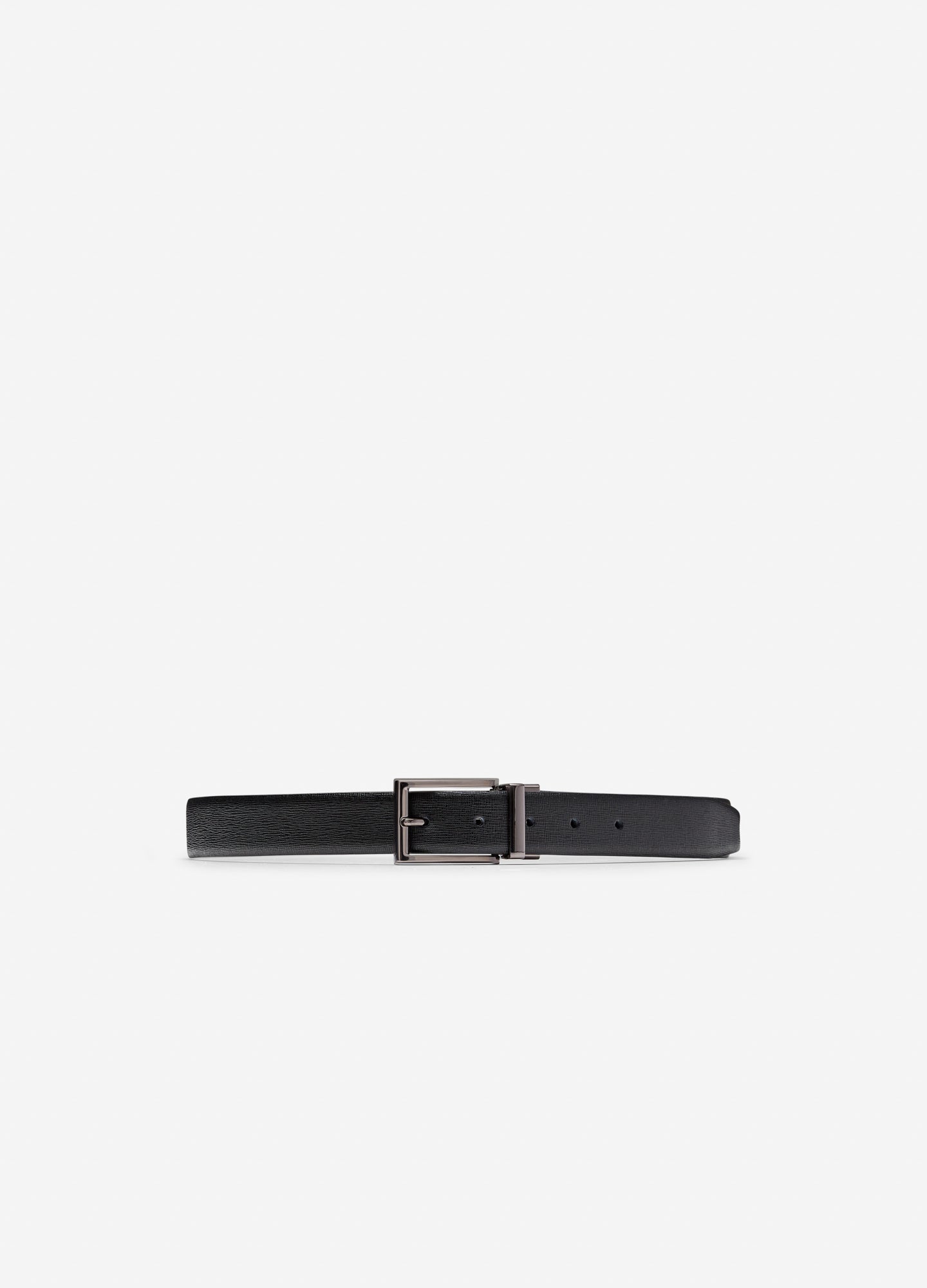 Monti Reversible Leather Belt Black Chocolate Co