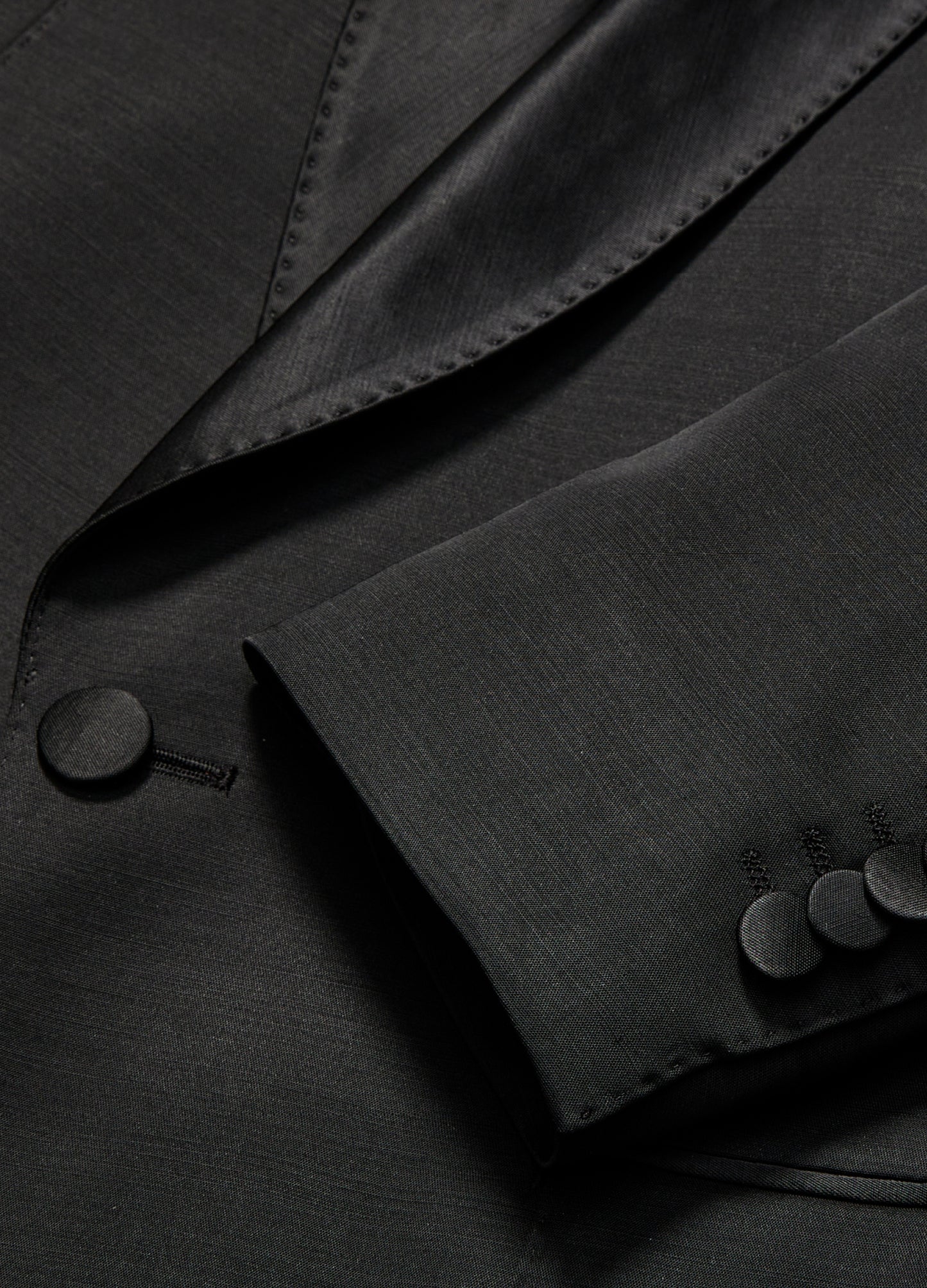 Shawl Collar Tuxedo Jacket Black