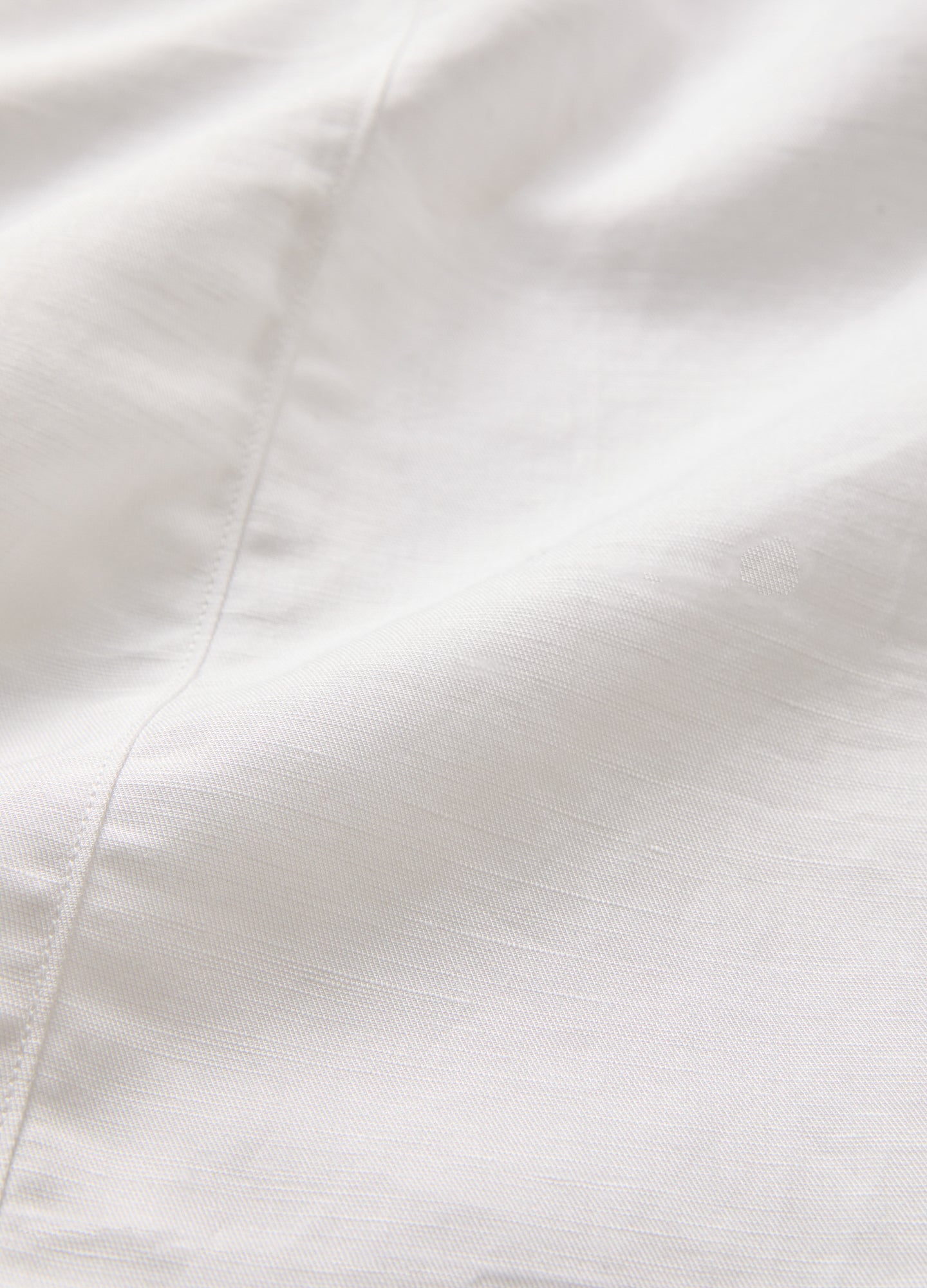Cotton Linen Shirt White