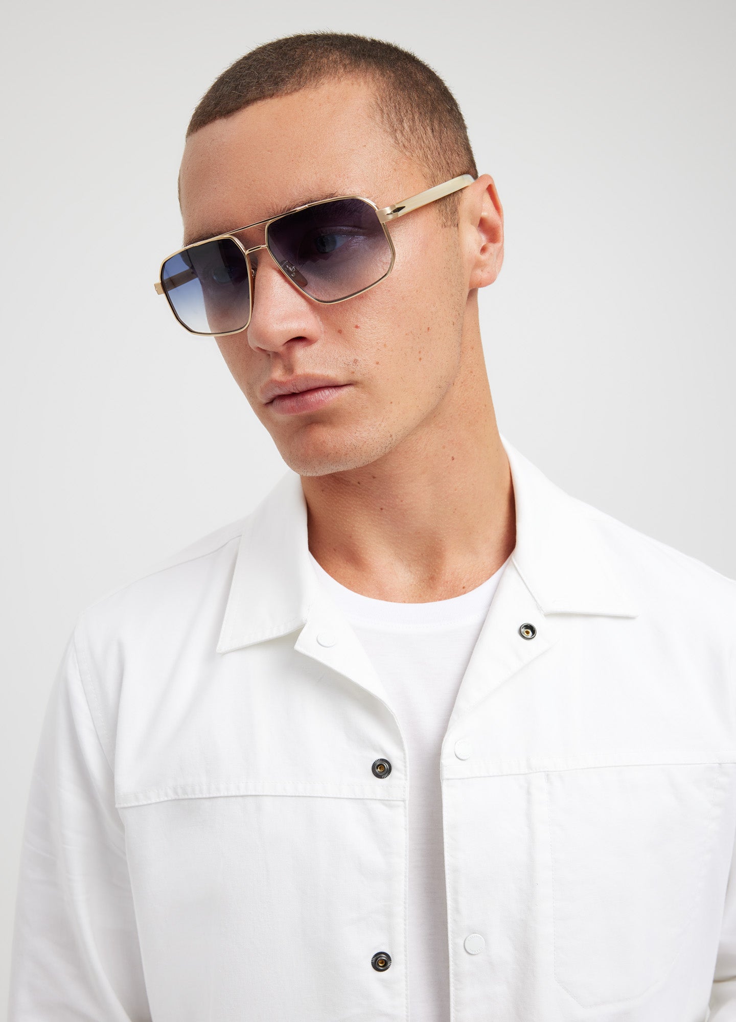 Cotton Oxford Shirt White