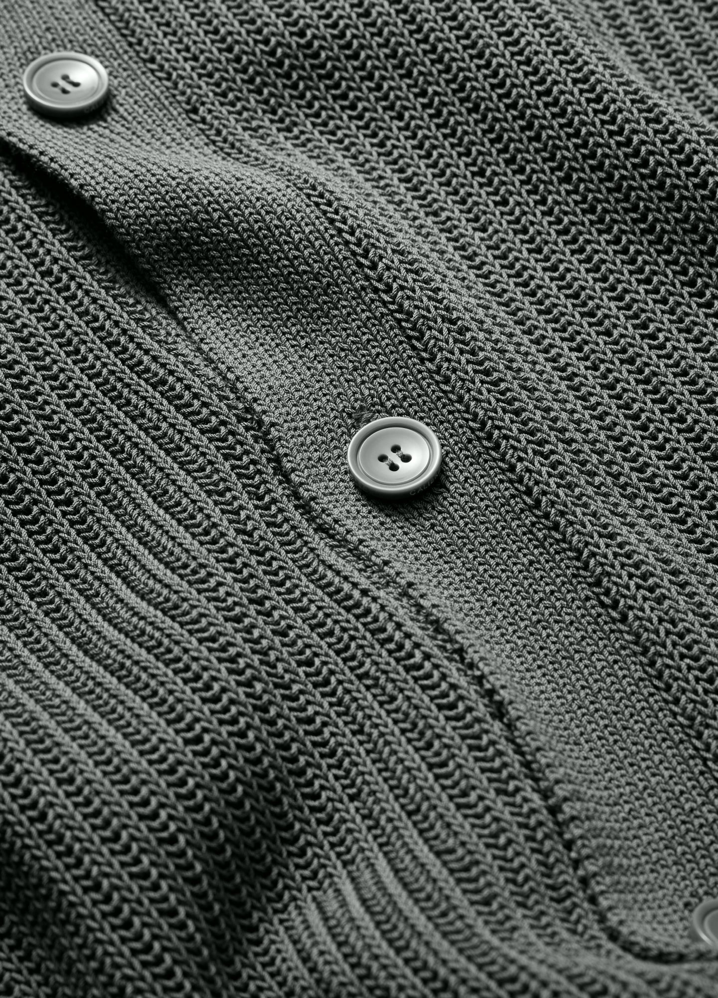 Relaxed Textured Knit Shirt Pine Green