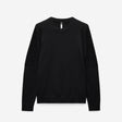 Panelled Merino Sweater Black