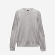 Panelled Merino Sweater Silver