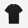 Mercerised Crew Neck T-Shirt Black