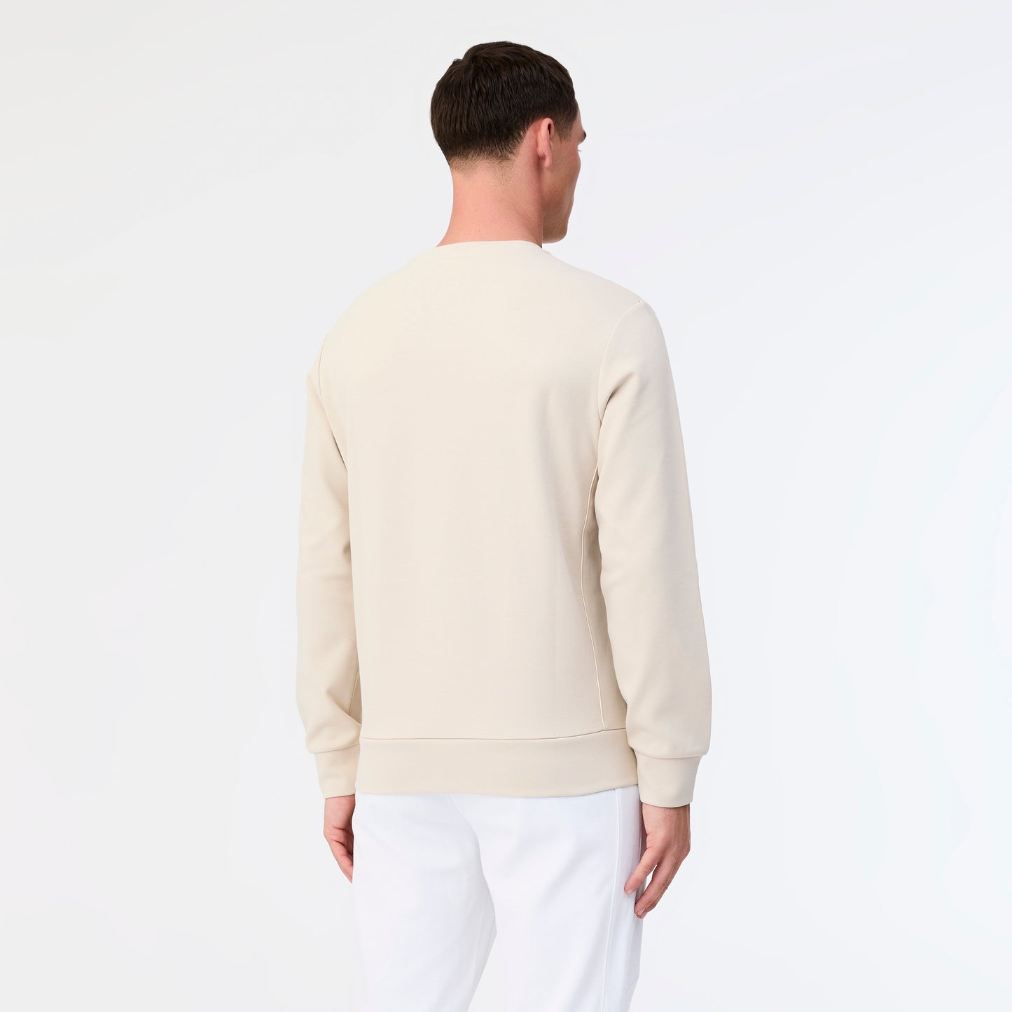 Tech Cotton Sweatshirt Sand