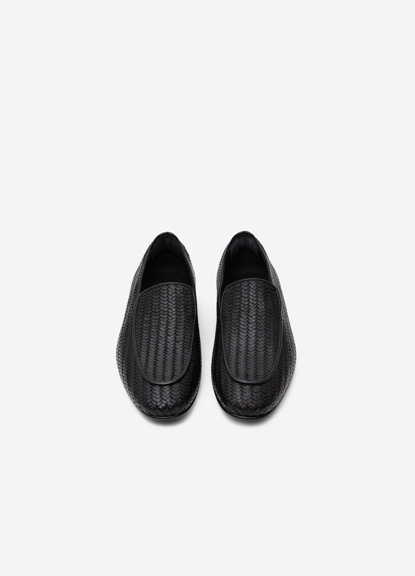 Woven Dress Loafer Black