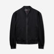 Textured Bomber Jacket Black