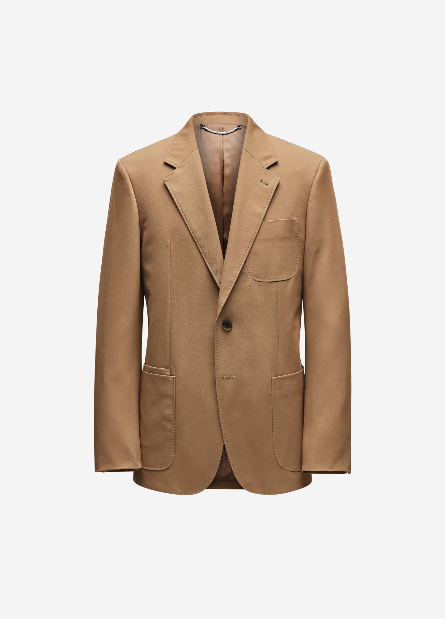 Cotton Twill Blazer Oak