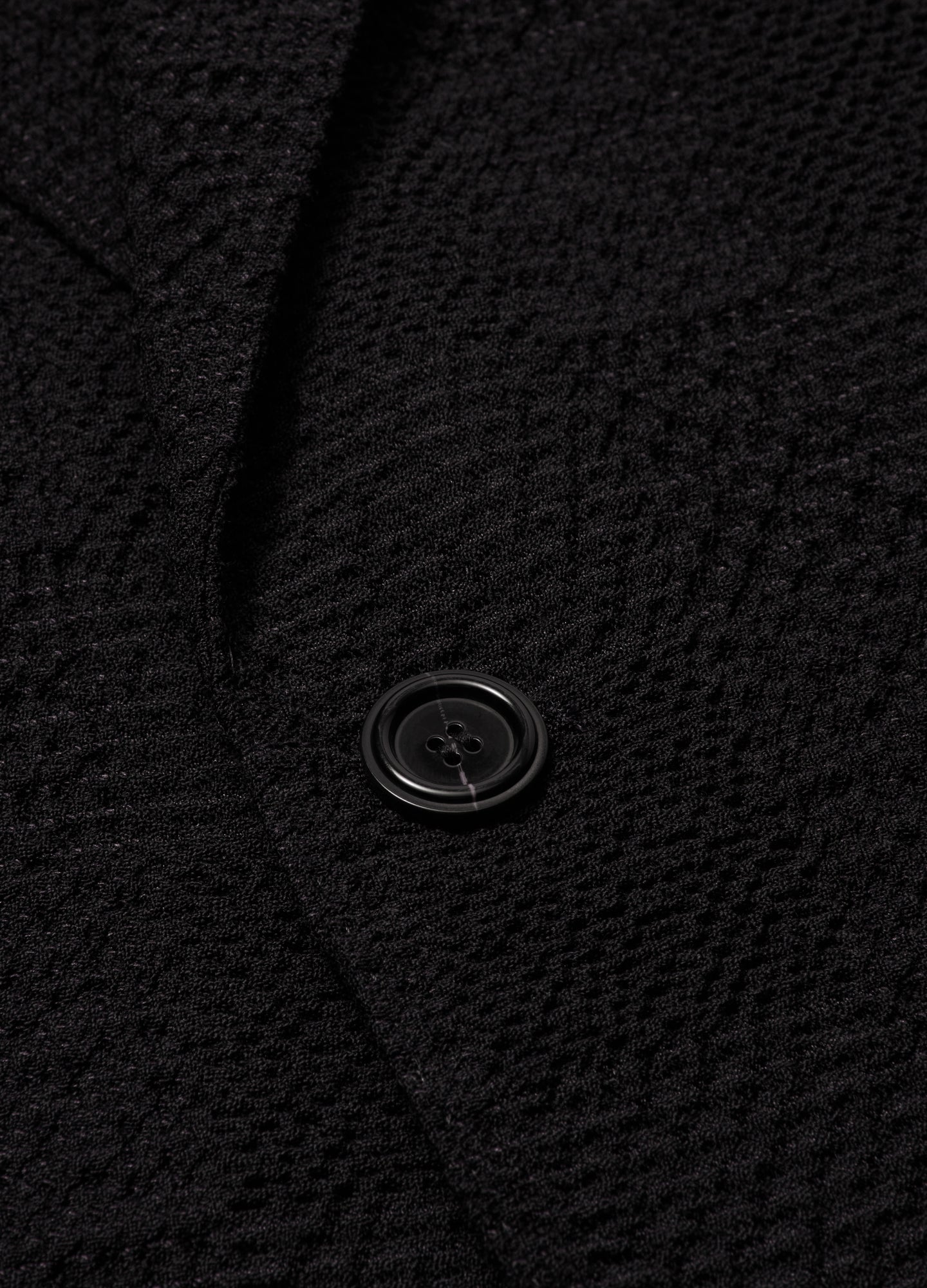 Seersucker Check Blazer Chocolate