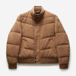 Melton Puffer Down Jacket Camel