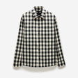 Lined Check Shirt Jacket Neutral