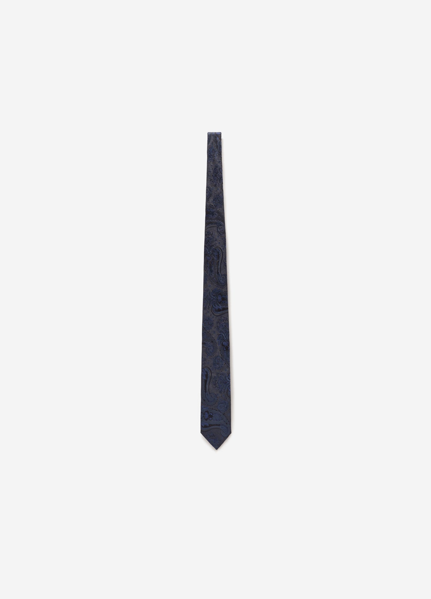 Midnight Paisley Jacquard Tie Midnight